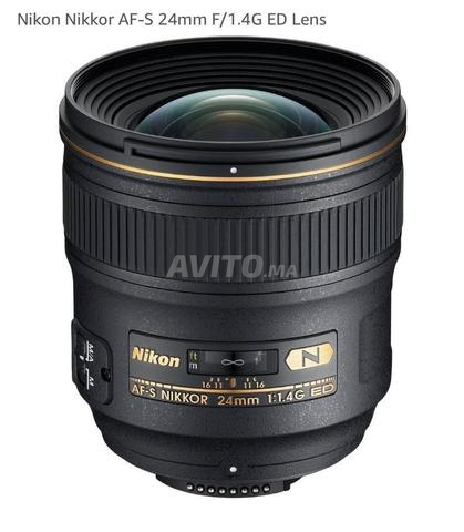 Objectif Nikon Nikkor AF-S 24mm F/1.4G ED