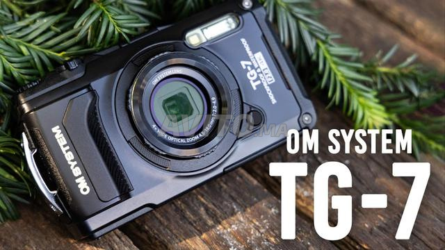 كاميرا OM SYSTEM Tough TG-7 سوداء