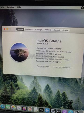 Macbook pro 16 Go RAM 500 Go stockage - 2