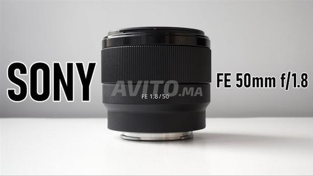 عدسة سوني الهجينة FE 50mm f/1.8 سوداء