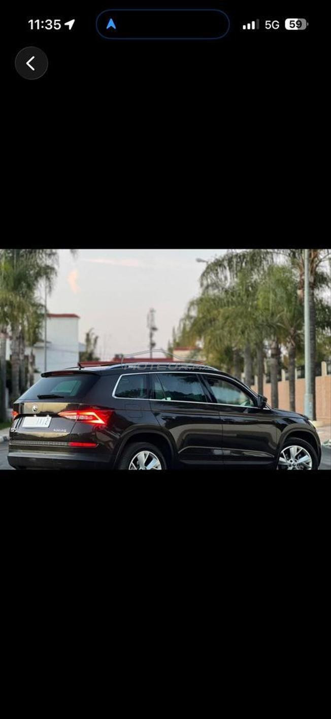 skoda codiak dark brown 