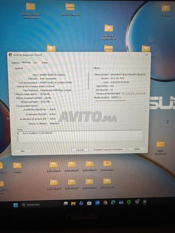 ASUS VivoBook i7 40Go RAM