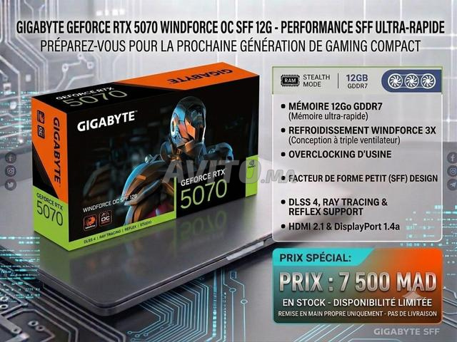 Carte graphique RTX 5070 & RAM DDR5 - 2