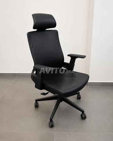 Fauteuil de bureau ergonomique noir