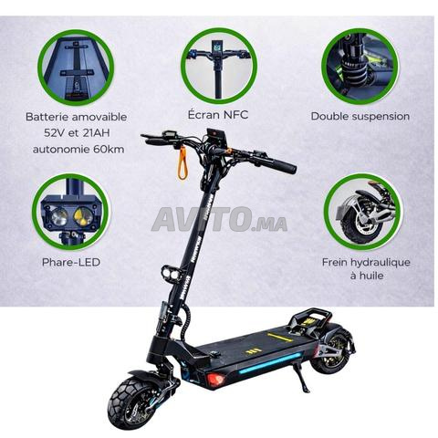 Trottinette Électrique HIGHPRO H1 (52V / 21AH)