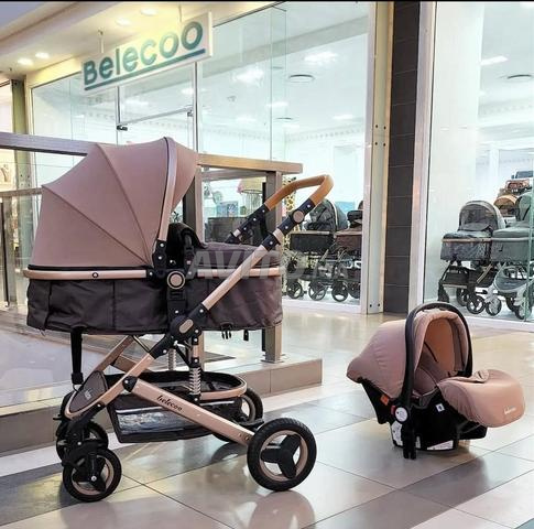 عربة أطفال عصرية beleco trio - 2