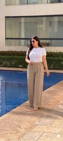 Pantalon Lolan 37 Dh en gros - 7 couleurs M L XL XXL - 2