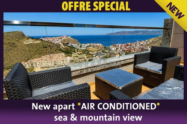 Appartement vue sur mer et montagne (tout neuf)
