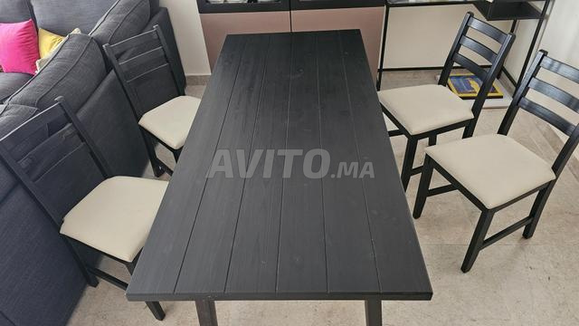 Table et 4 Chaises pour salle à manger - 2