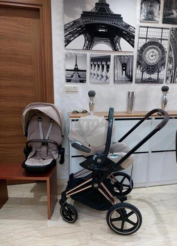 Cybex Priam 4 Gold avec cosy Cybex Cloud T Plus - 2