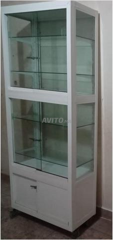 Vitrine d'exposition en Aluminium à vendre - 2