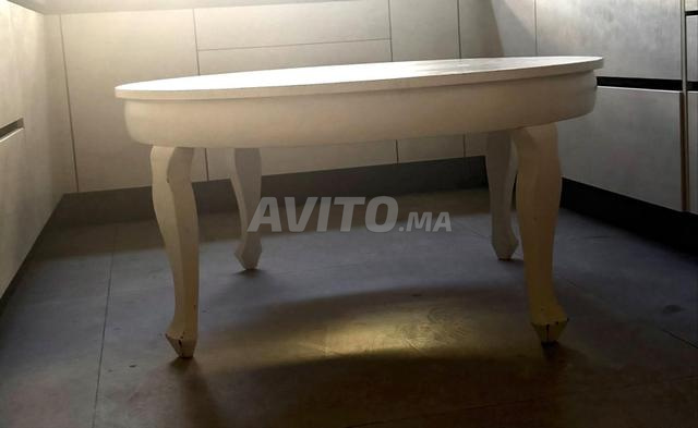 Table ronde basse