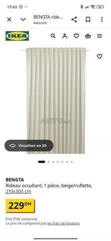 Rideaux neufs IKEA
