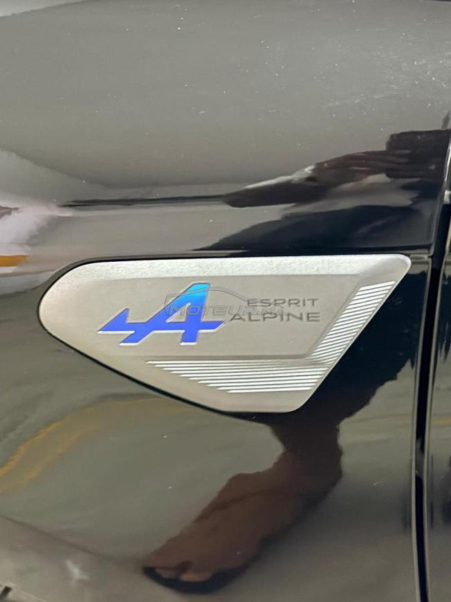 clio 5 Alpine noir immatriculé Rabat 
