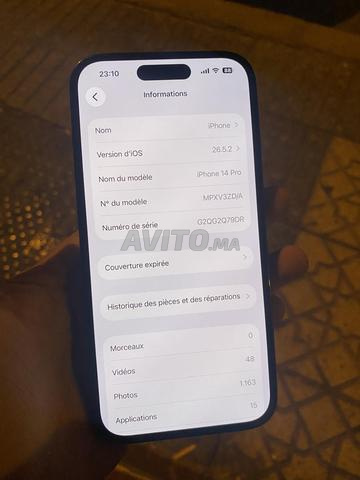 iPhone 14 Pro officiel jamais ouvert 128/77 - 2