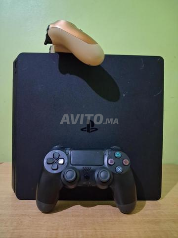 PS4 Slim flashée 1TB Manette Originale - 2