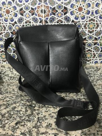 SPAHER B586 Sacoche Homme Bandoulière Homme noire - 2