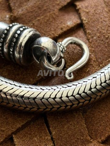 سلسلة ثعبان من الفضة الإسترليني