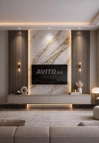 Meuble TV sur mesure – Maison Bentaig