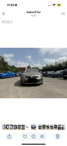 Golf 7 à vendre moteur 2.0 TDI 1ère main
