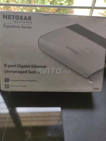 NETGEAR GS908 – سويتش إيثرنت جيجابت 8 منافذ - 2