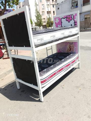 سرير بطابقين 90 × 190 سم - 2