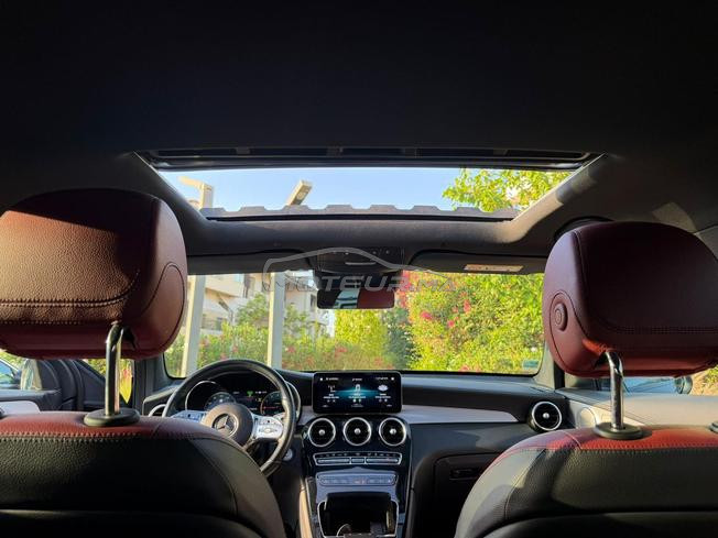 Mercedes GLC 300 DE AMG LINE CUIR ROUGE 