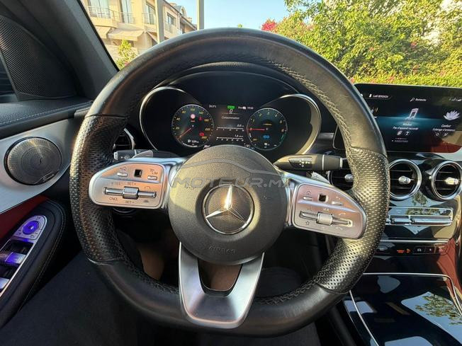 Mercedes GLC 300 DE AMG LINE CUIR ROUGE 