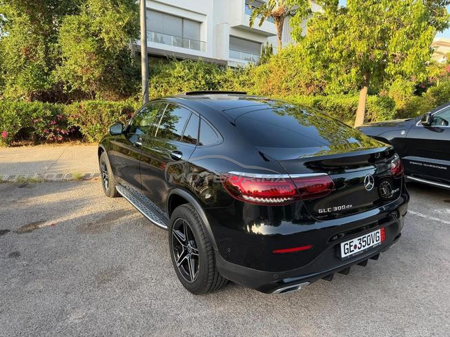 Mercedes GLC 300 DE AMG LINE CUIR ROUGE 