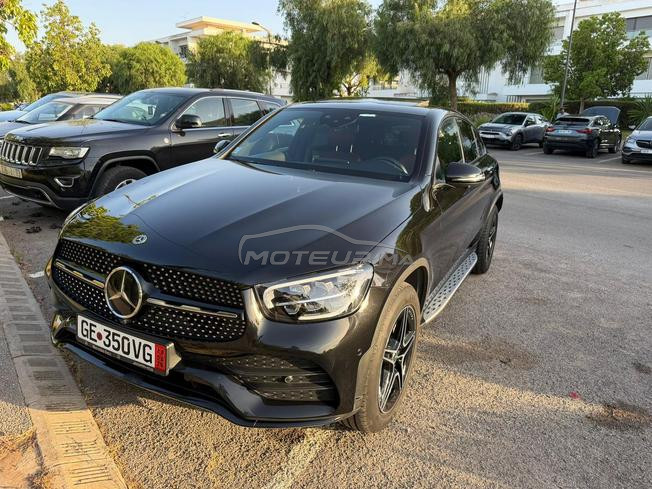 Mercedes GLC 300 DE AMG LINE CUIR ROUGE 