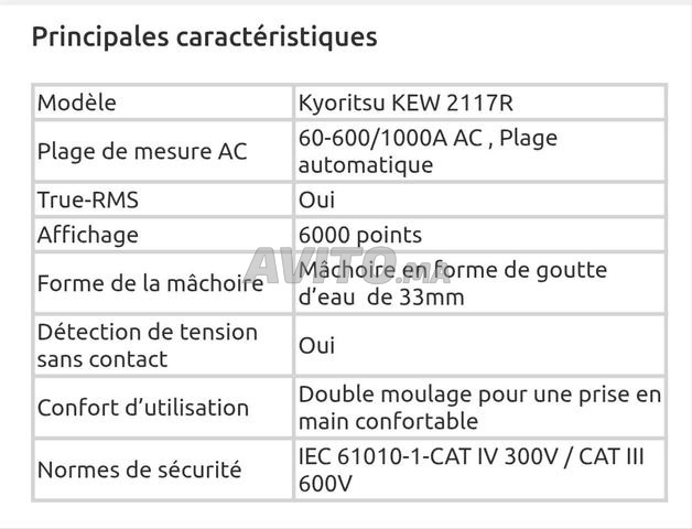Multimètre Professionnel KYORITSU - 2