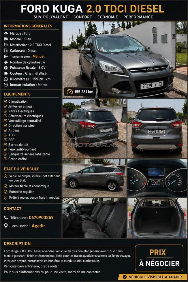 ford kuga model fin 2013 