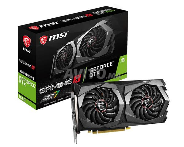 GTX 1650 Gaming X 4GB ddr5 - 2