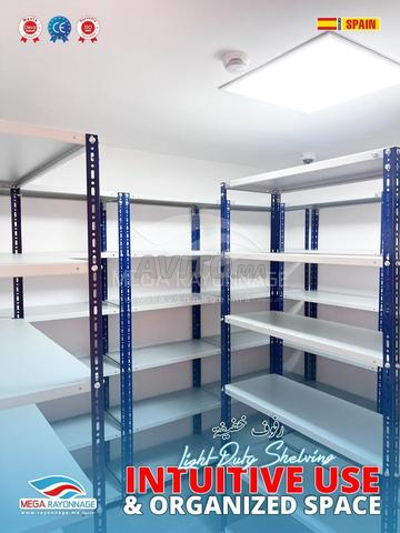 Rayonnage léger multi-usage – Ateliers & bureaux
