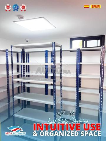 Rayonnage léger multi-usage – Ateliers & bureaux