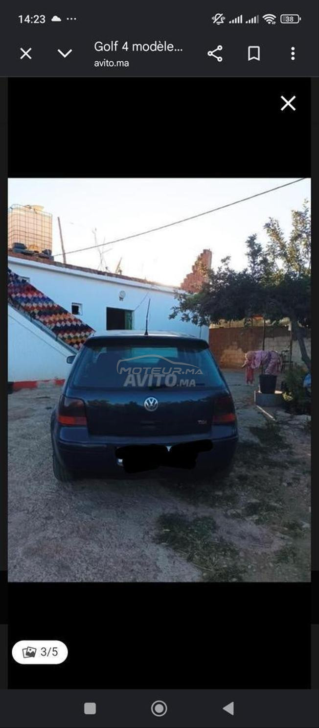 Volkswagen Golf 4 Diesel Manuelle 2002 à Guelmim