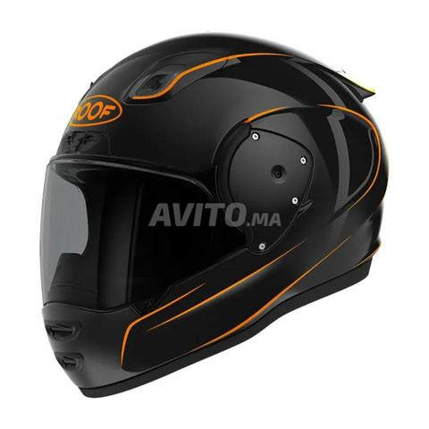 Casque ROOF RO200 Neon Noir Orange Fluo E22-05 - 2