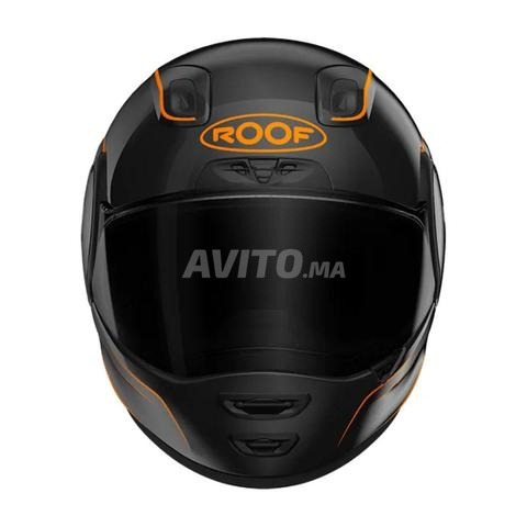 Casque ROOF RO200 Neon Noir Orange Fluo E22-05