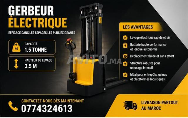 gerbeur électrique رافعة كهربائية احترافية