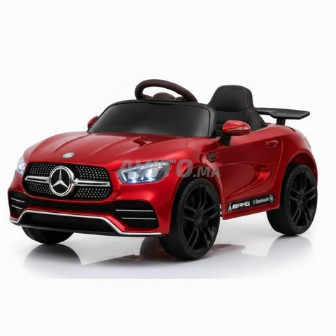 🚗 مرسيدس كهربائية للأطفال – باللون الأحمر - 2