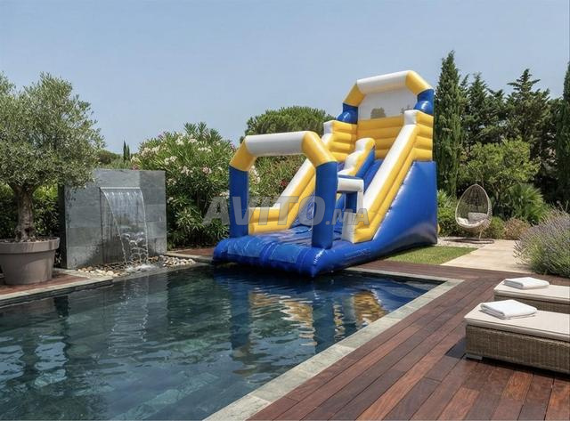 💦 Toboggan Piscine Géant Neuf - 24 000 DH - 2