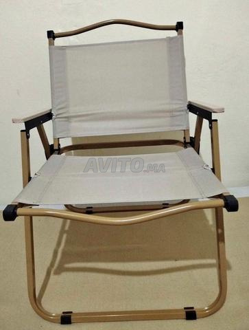 4 chaises de plage pliantes