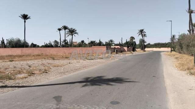 Terrain 10420 m² titré 3 façades bien exposé