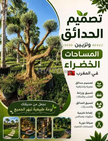 فن الحدائق والديكورات والأشجار والمساحات الخضراء - 2