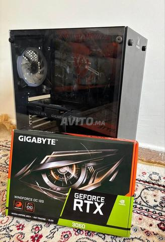 كمبيوتر العاب 🔥AMD R5 5600 ، RTX 3060 12GB✅🔥 16GB رام