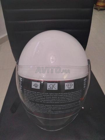 خوذة دراجة نارية مقاس XL - 2