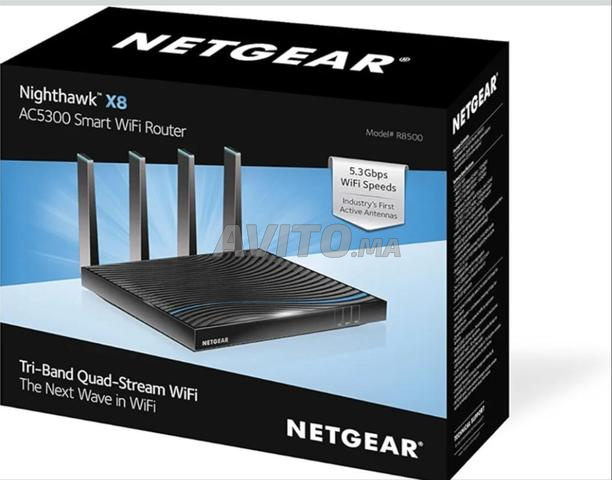 راوتر نتجير x8 AC5300 4K، راوتر واي فاي ذكي