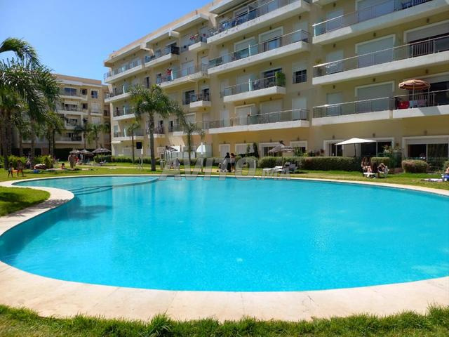 Appartement avec piscine bouznika
