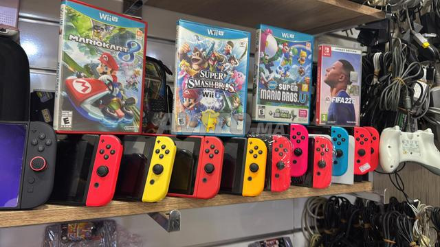 Nintendo Switch Flashée Pleine De Jeux