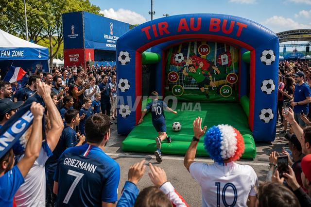 Jeu Tir au But Gonflable Neuf